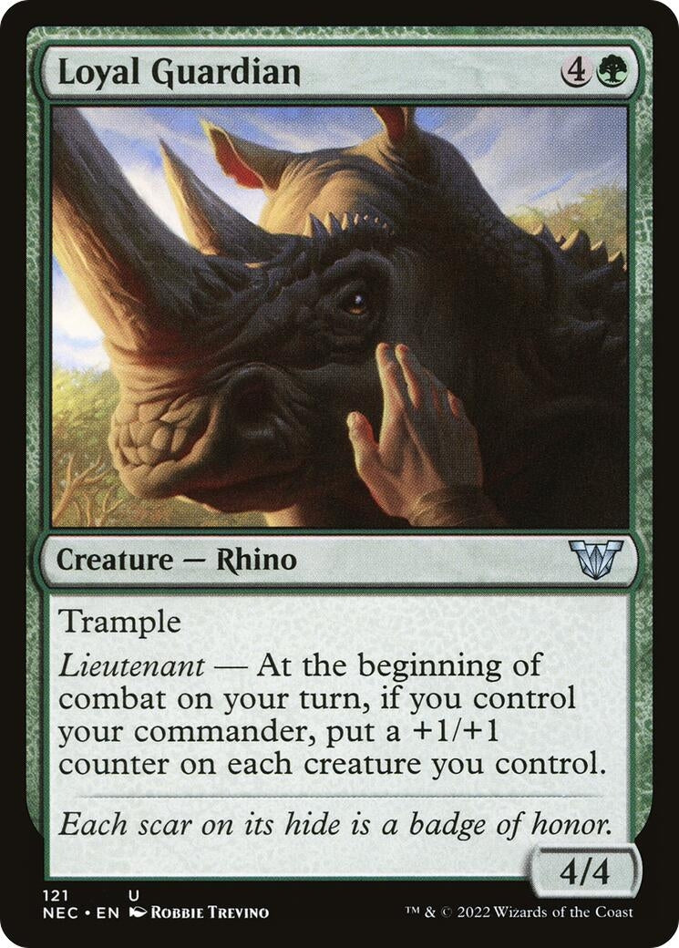 Image for Loyal Guardian (Commander: Kamigawa: Neon Dynasty) (121) - Magic: The Gathering