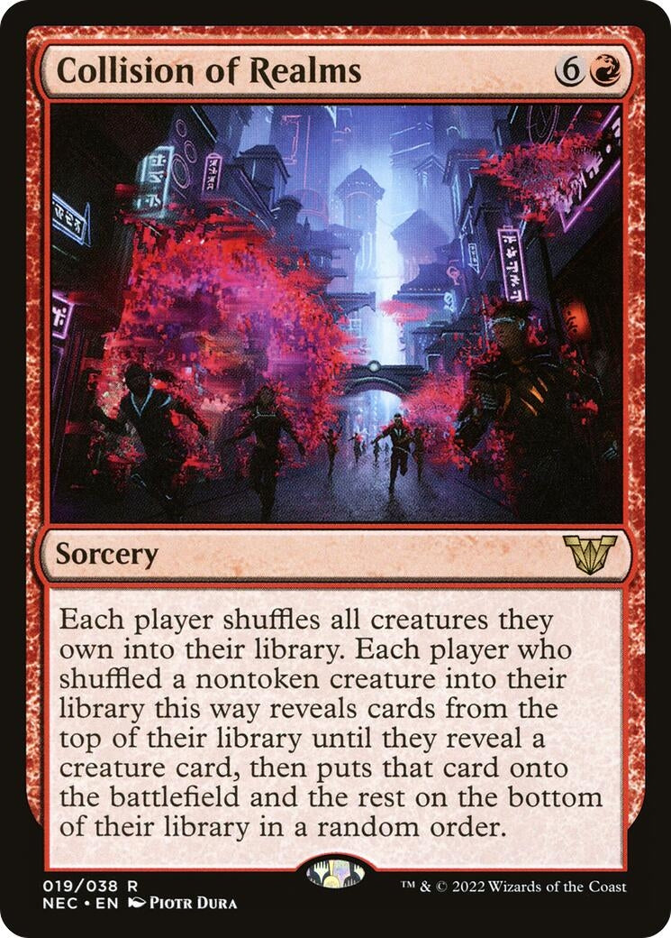 Image for Collision of Realms (Commander: Kamigawa: Neon Dynasty) (19) - Magic: The Gathering