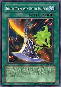 Image for Gladiator Beast's Battle Halberd (Gladiator's Assault) (GLAS-EN055) - YuGiOh