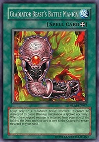 Image for Gladiator Beast's Battle Manica (Gladiator's Assault) (GLAS-EN057) - YuGiOh