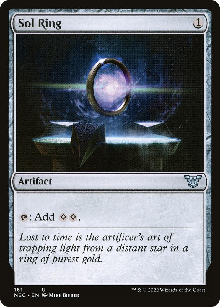 Image for Sol Ring (Commander: Kamigawa: Neon Dynasty) (161) - Magic: The Gathering