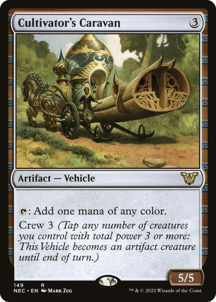 Image for Cultivator's Caravan (Commander: Kamigawa: Neon Dynasty) (149) - Magic: The Gathering