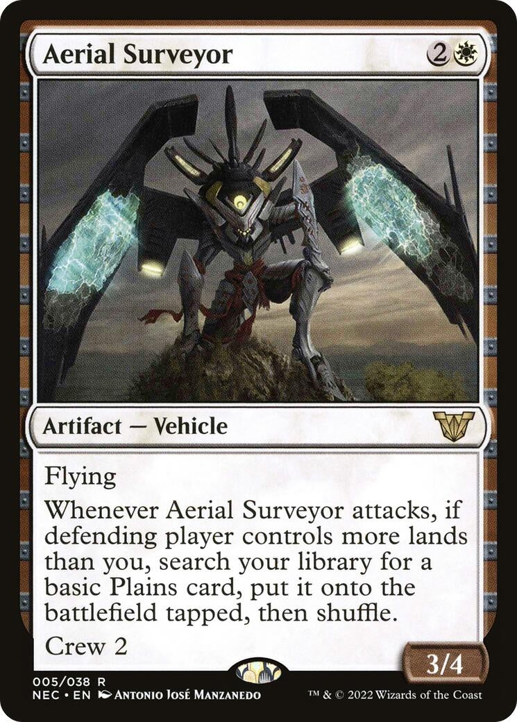 Image for Aerial Surveyor (Commander: Kamigawa: Neon Dynasty) (5) - Magic: The Gathering