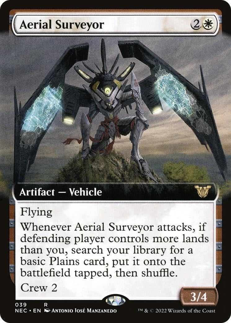 Image for Aerial Surveyor (Extended Art) (Commander: Kamigawa: Neon Dynasty) (39) - Magic: The Gathering