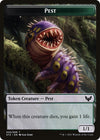 Image for Pest (005) // Blood (017) Double-Sided Token (Challenger 2022) (Unique and Miscellaneous Promos) (5 // 17) - Magic: The Gathering