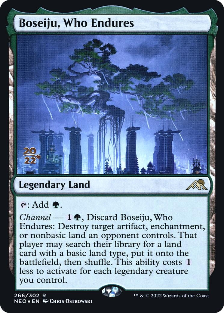 Image for Boseiju, Who Endures (Prerelease Cards) (266) - Magic: The Gathering