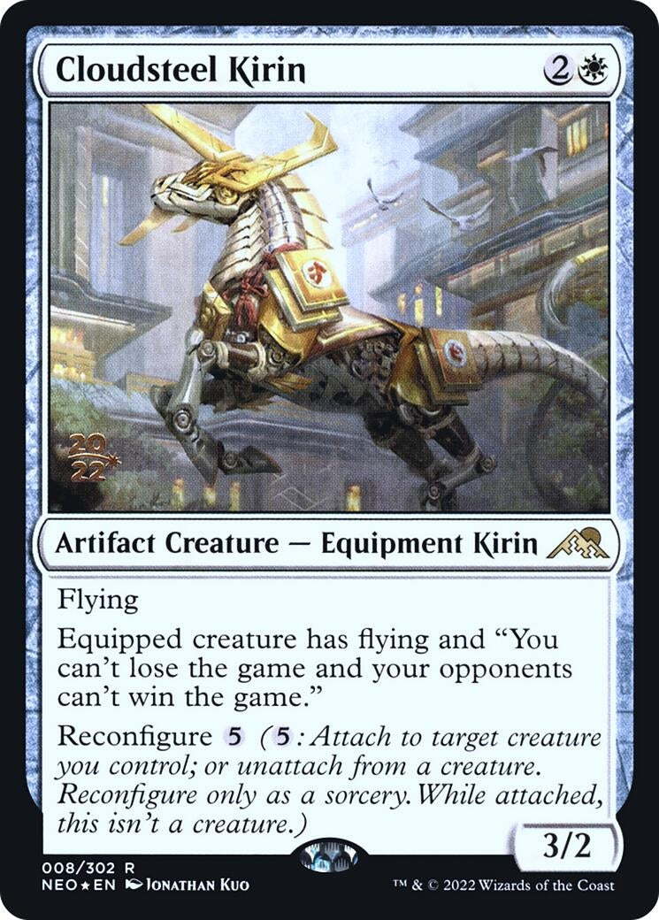 Image for Cloudsteel Kirin (Prerelease Cards) (8) - Magic: The Gathering