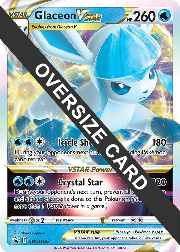 Image for Glaceon VSTAR - SWSH197 (Jumbo Cards) (SWSH197) - Pokemon
