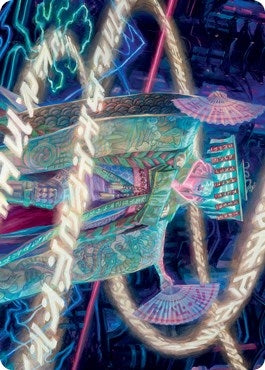 Image for Satsuki, the Living Lore Art Card (Art Series: Kamigawa: Neon Dynasty) (5) - Magic: The Gathering
