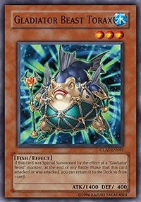 Image for Gladiator Beast Torax (Gladiator's Assault) (GLAS-EN081) - YuGiOh