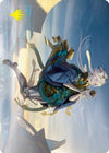 Image for Moonfolk Puzzlemaker Art Card (Gold-Stamped Signature) (Art Series: Kamigawa: Neon Dynasty) (6) - Magic: The Gathering