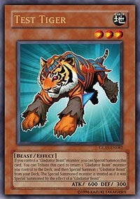 Image for Test Tiger (Gladiator's Assault) (GLAS-EN082) - YuGiOh