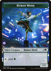 Image for Human Monk Token (Kamigawa: Neon Dynasty) (10) - Magic: The Gathering