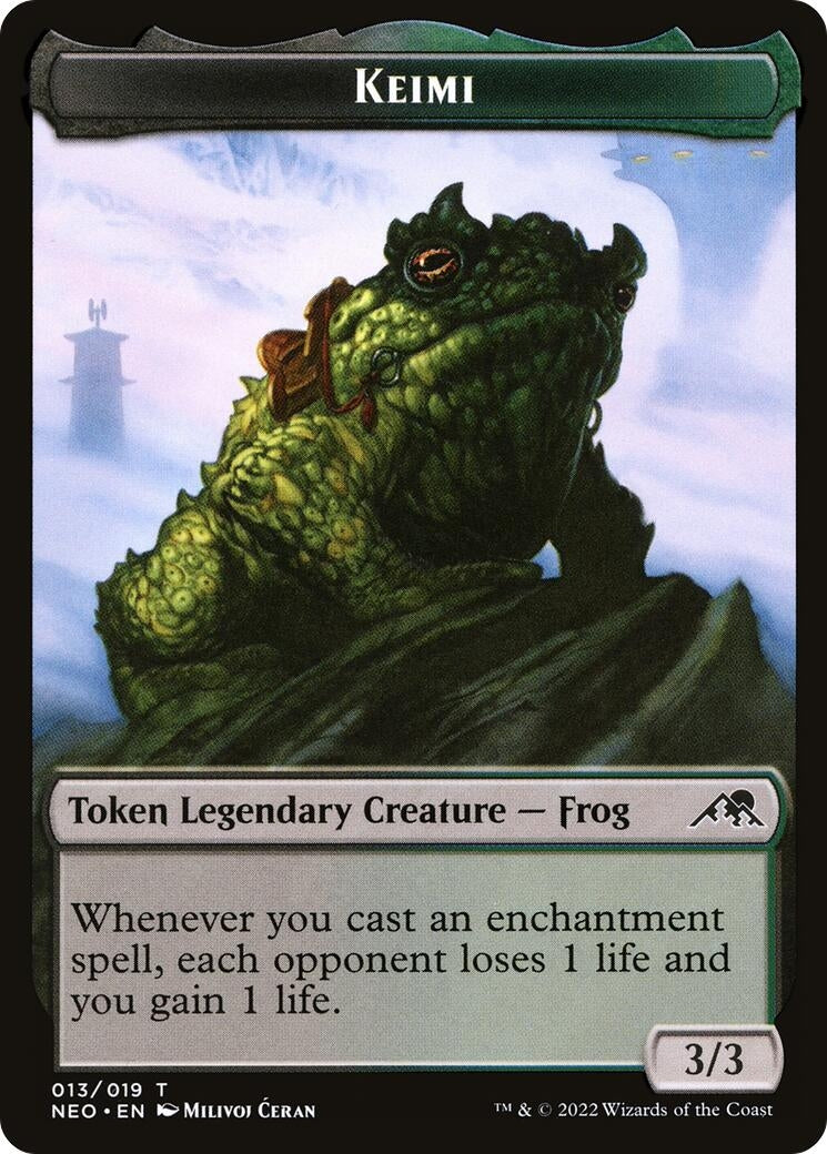 Image for Keimi Token (Kamigawa: Neon Dynasty) (13) - Magic: The Gathering
