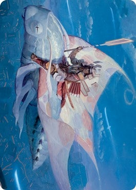 Image for Sky-Blessed Samurai Art Card (Art Series: Kamigawa: Neon Dynasty) (19) - Magic: The Gathering