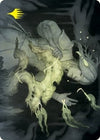 Image for Careful Cultivation Art Card (Gold-Stamped Signature) (Art Series: Kamigawa: Neon Dynasty) (21) - Magic: The Gathering