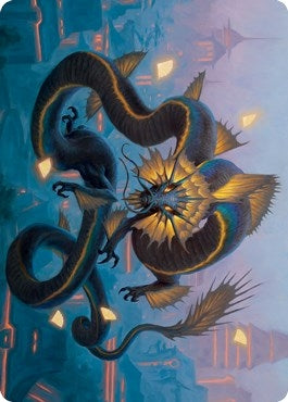 Image for Ao, the Dawn Sky Art Card (25/81) (Art Series: Kamigawa: Neon Dynasty) (25) - Magic: The Gathering