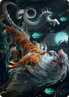 Image for Gloomshrieker Art Card (Art Series: Kamigawa: Neon Dynasty) (28) - Magic: The Gathering