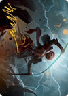 Image for Raiyuu, Storm's Edge Art Card (Gold-Stamped Signature) (Art Series: Kamigawa: Neon Dynasty) (31) - Magic: The Gathering