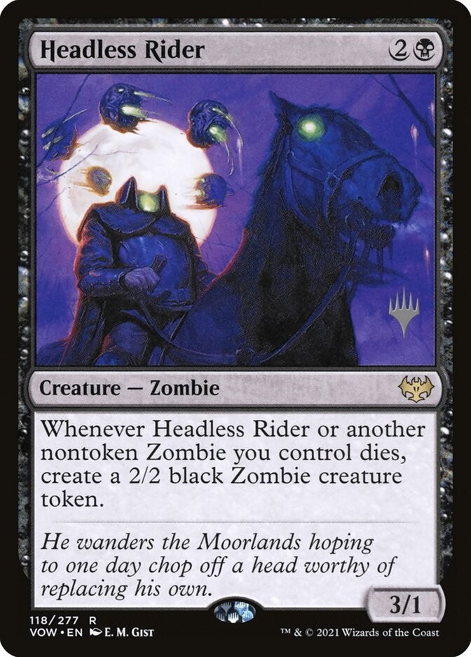 Image for Headless Rider (Promo Pack: Kamigawa: Neon Dynasty) - Magic: The Gathering