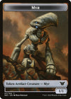 Image for Myr // Pilot Double-Sided Token (Commander: Kamigawa: Neon Dynasty) (11 // 1) - Magic: The Gathering