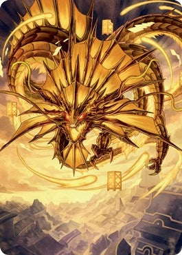 Image for Ao, the Dawn Sky Art Card (46/81) (Art Series: Kamigawa: Neon Dynasty) (46) - Magic: The Gathering