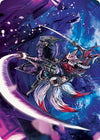 Image for Blade-Blizzard Kitsune Art Card (Art Series: Kamigawa: Neon Dynasty) (47) - Magic: The Gathering