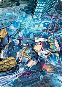 Image for Covert Technician Art Card (Art Series: Kamigawa: Neon Dynasty) (51) - Magic: The Gathering