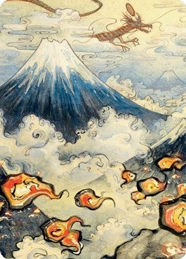 Image for Mountain (299) Art Card (Art Series: Kamigawa: Neon Dynasty) (78) - Magic: The Gathering