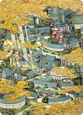Image for Plains (294) Art Card (80/81) (Art Series: Kamigawa: Neon Dynasty) (80) - Magic: The Gathering