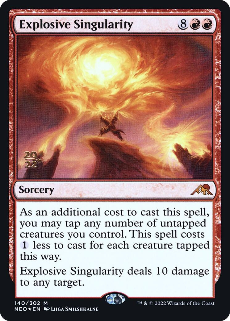 Image for Explosive Singularity (Prerelease Cards) (140) - Magic: The Gathering