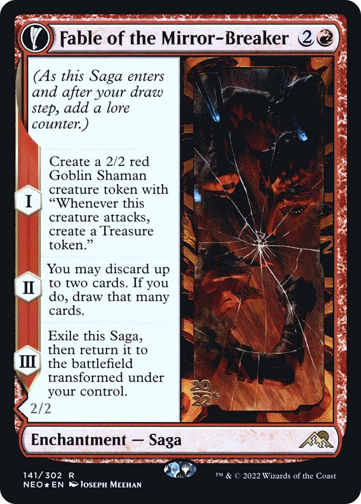 Image for Fable of the Mirror-Breaker (Prerelease Cards) (141) - Magic: The Gathering