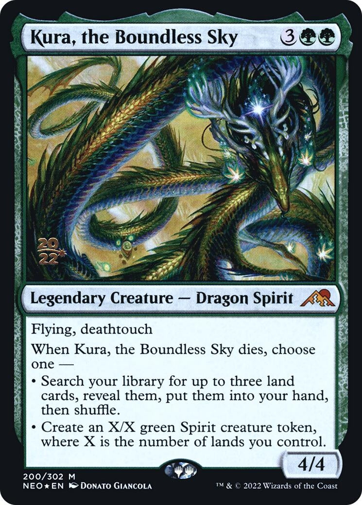 Image for Kura, the Boundless Sky (Prerelease Cards) (200) - Magic: The Gathering