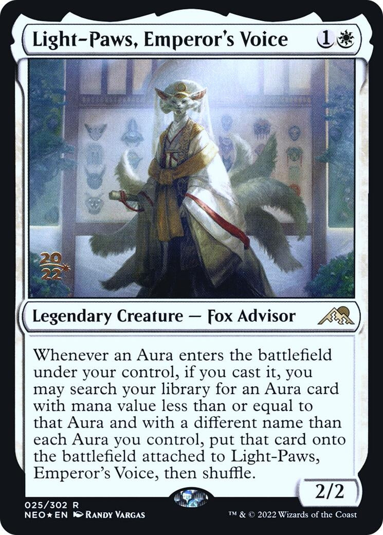 Image for Light-Paws, Emperor's Voice (Prerelease Cards) (25) - Magic: The Gathering
