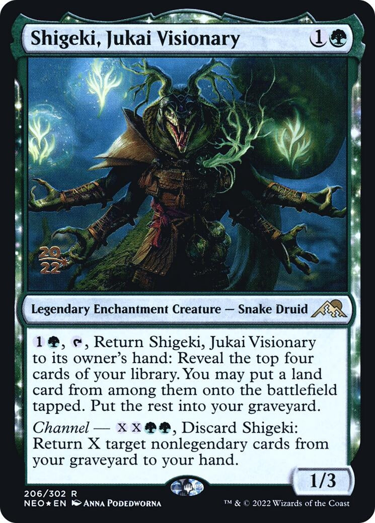 Image for Shigeki, Jukai Visionary (Prerelease Cards) (206) - Magic: The Gathering