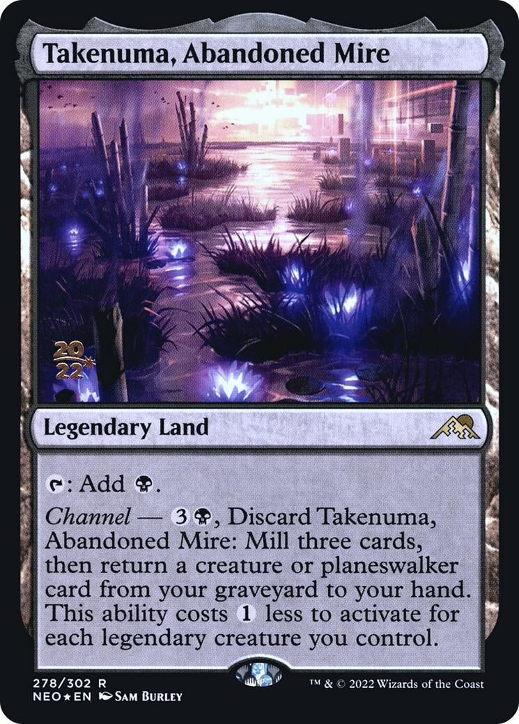 Image for Takenuma, Abandoned Mire (Prerelease Cards) (278) - Magic: The Gathering