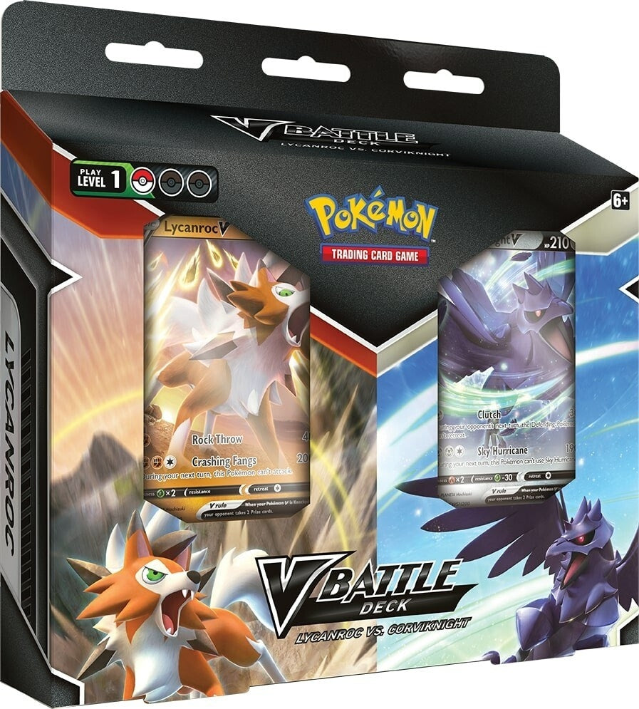 Image for V Battle Deck Bundle [Lycanroc V / Corviknight V] - Pokemon