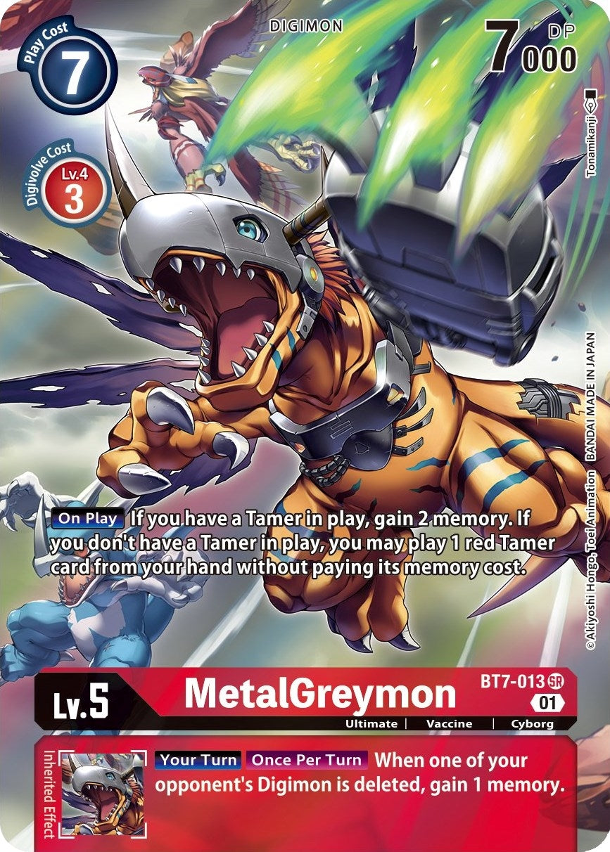 Image for MetalGreymon (Alternate Art) (BT7-013 SR) [Next Adventure]