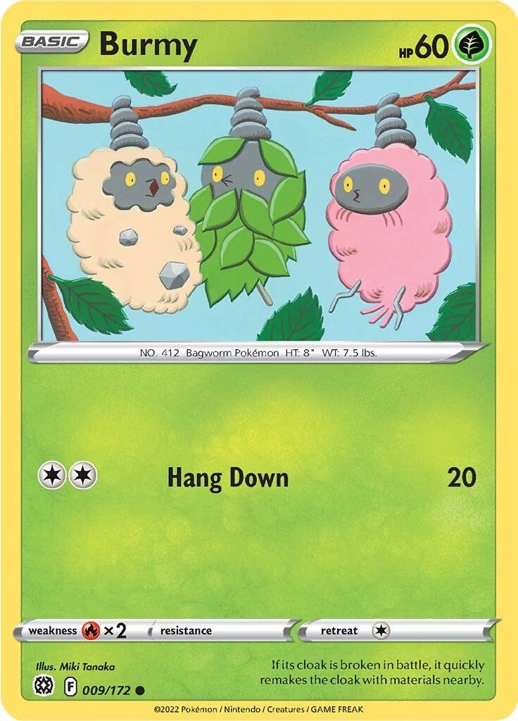 Image for Burmy (SWSH09: Brilliant Stars) (009/172) - Pokemon
