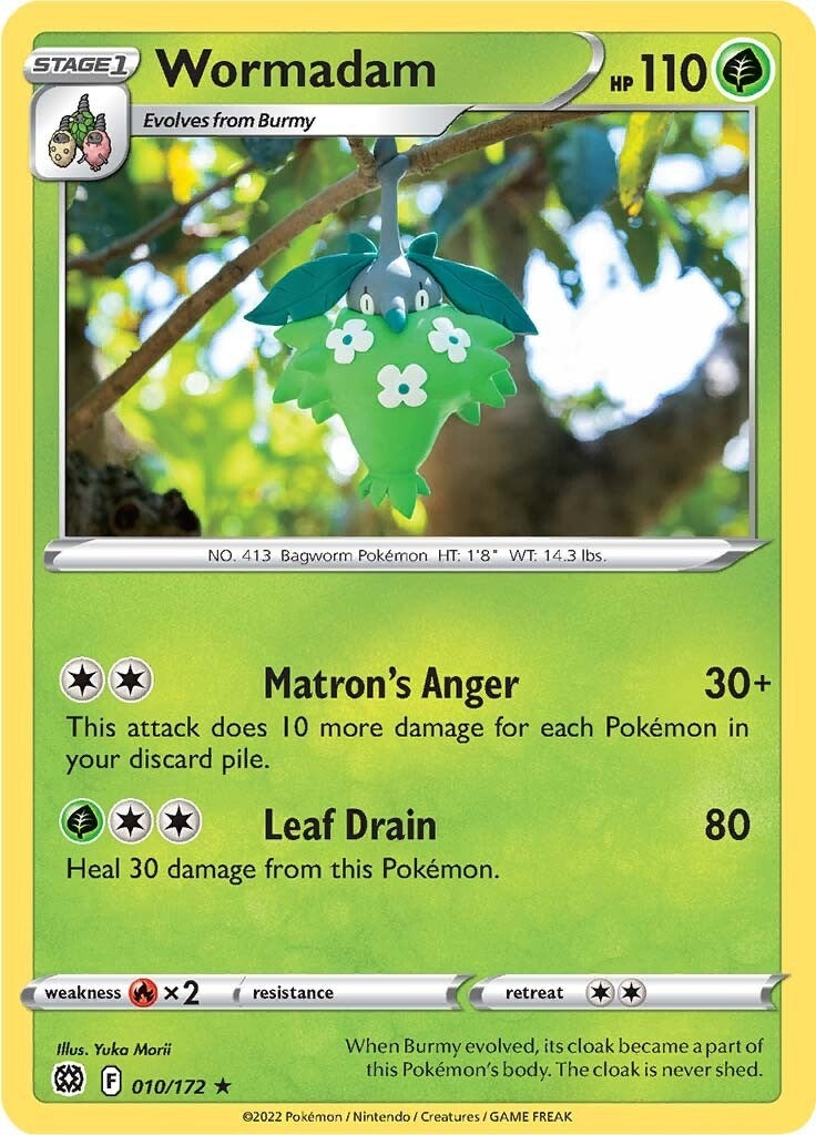 Image for Wormadam (10) (SWSH09: Brilliant Stars) (010/172) - Pokemon