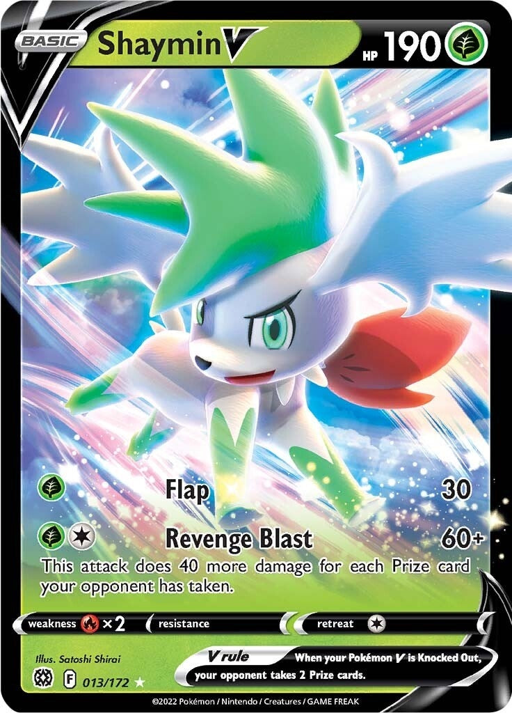 Image for Shaymin V (SWSH09: Brilliant Stars) (013/172) - Pokemon
