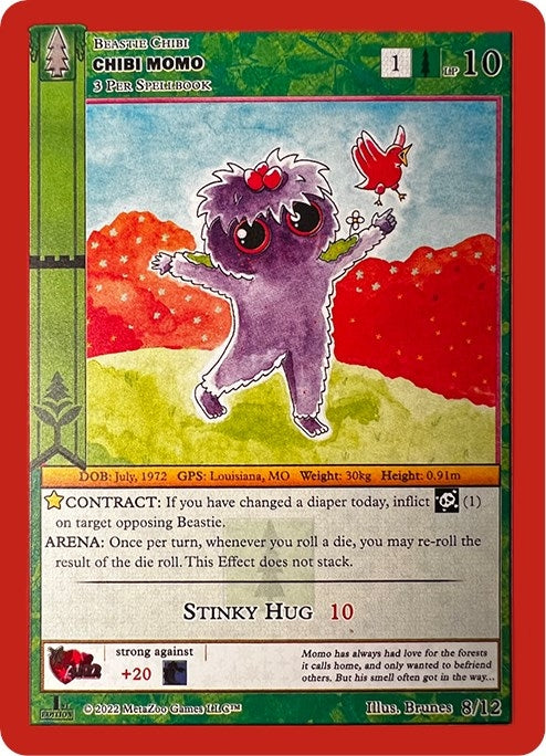 Image for Chibi Momo (Valentine’s Day Holiday Box 2022) (8/12) - MetaZoo