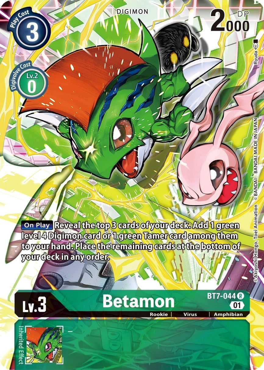 Image for Betamon (Alternate Art) (BT7-044 R) [Next Adventure]