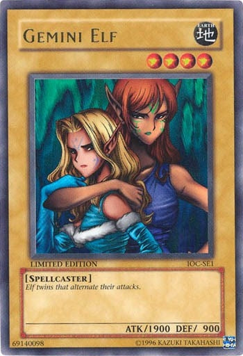 Image for Gemini Elf (Invasion of Chaos) (IOC-SE1) - YuGiOh