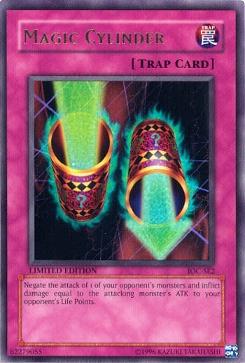Image for Magic Cylinder (Invasion of Chaos) (IOC-SE2) - YuGiOh