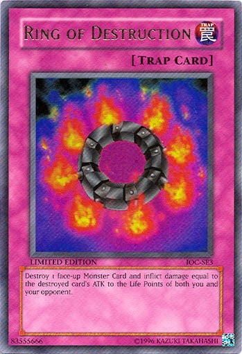 Image for Ring of Destruction (Invasion of Chaos) (IOC-SE3) - YuGiOh