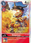 Image for Greymon (Judge Pack 1) (ST1-07 U) [Starter Deck 01: Gaia Red]