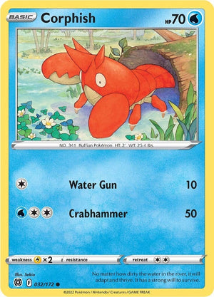 Image for Corphish (SWSH09: Brilliant Stars) (032/172) - Pokemon