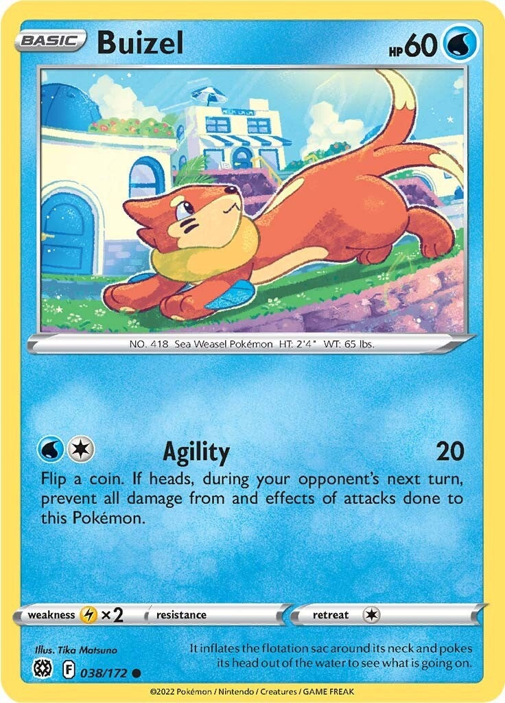 Image for Buizel (SWSH09: Brilliant Stars) (038/172) - Pokemon