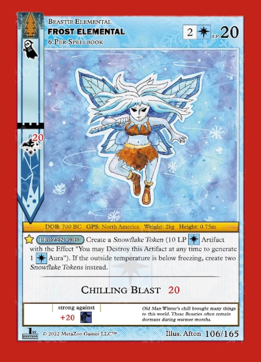 Image for Frost Elemental (WILFE) (106)